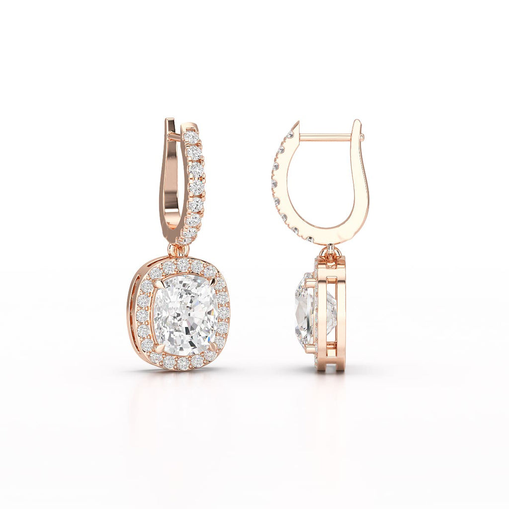 2.34 Carat Fancy Shape Earrings