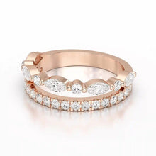 Load image into Gallery viewer, 1 Carat Marquise &amp; Round