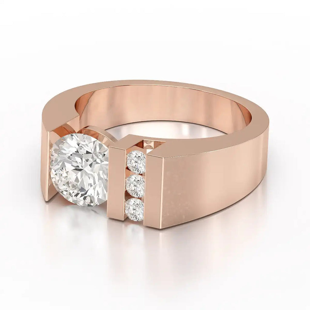 Round Shape Men’s Ring