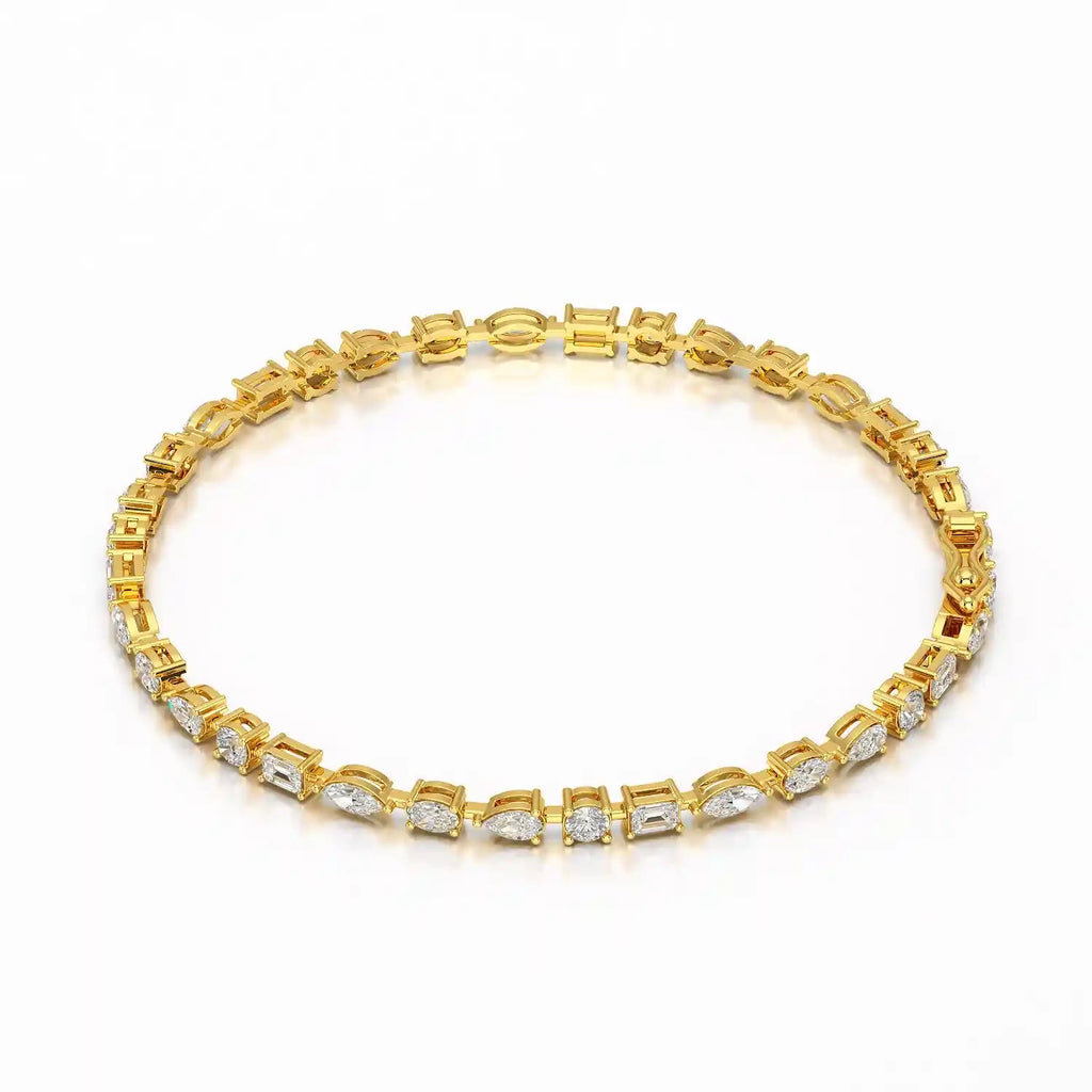 Fancy Shape Tennis Bracelet