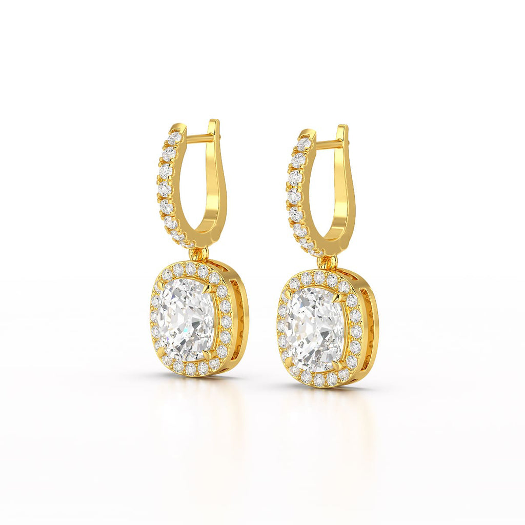 2.34 Carat Fancy Shape Earrings