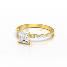 Load image into Gallery viewer, Princess &amp; Marquise Ring