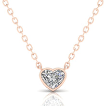 Load image into Gallery viewer, Bezel Heart Shape Pendant