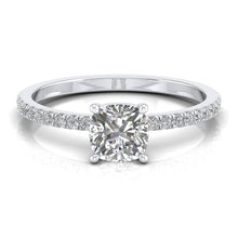 Load image into Gallery viewer, 1 Carat Cushion Shape Solitaire