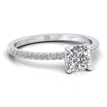 Load image into Gallery viewer, 1 Carat Cushion Shape Solitaire