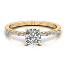 Load image into Gallery viewer, 1 Carat Cushion Shape Solitaire