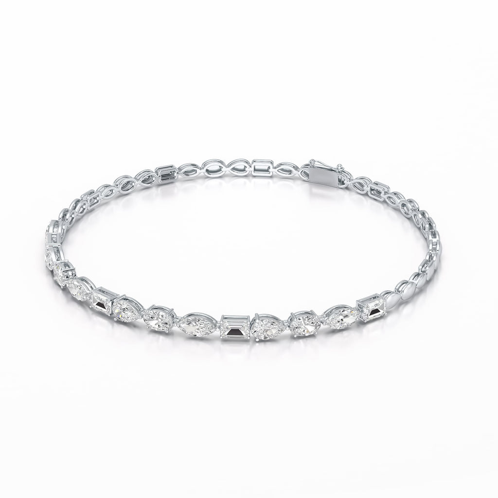 2.23 Carat Fancy Shape Bracelet