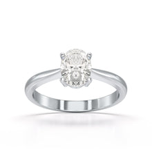 Load image into Gallery viewer, 1 Carat Oval Shape Solitaire