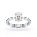 1 Carat Oval Shape Solitaire