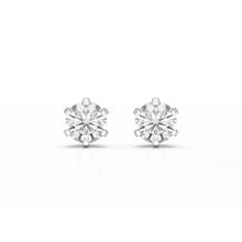 Load image into Gallery viewer, 0.87 Carat Round Studs
