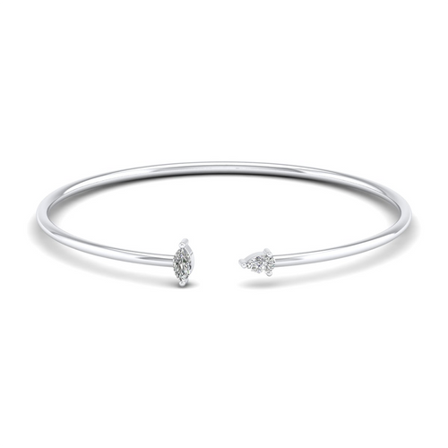 Fancy Shape Marquise & Pear Bangle