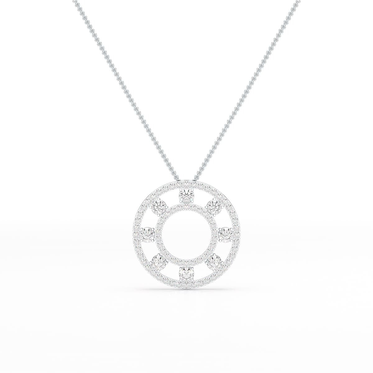 Brilliant Round Pendant
